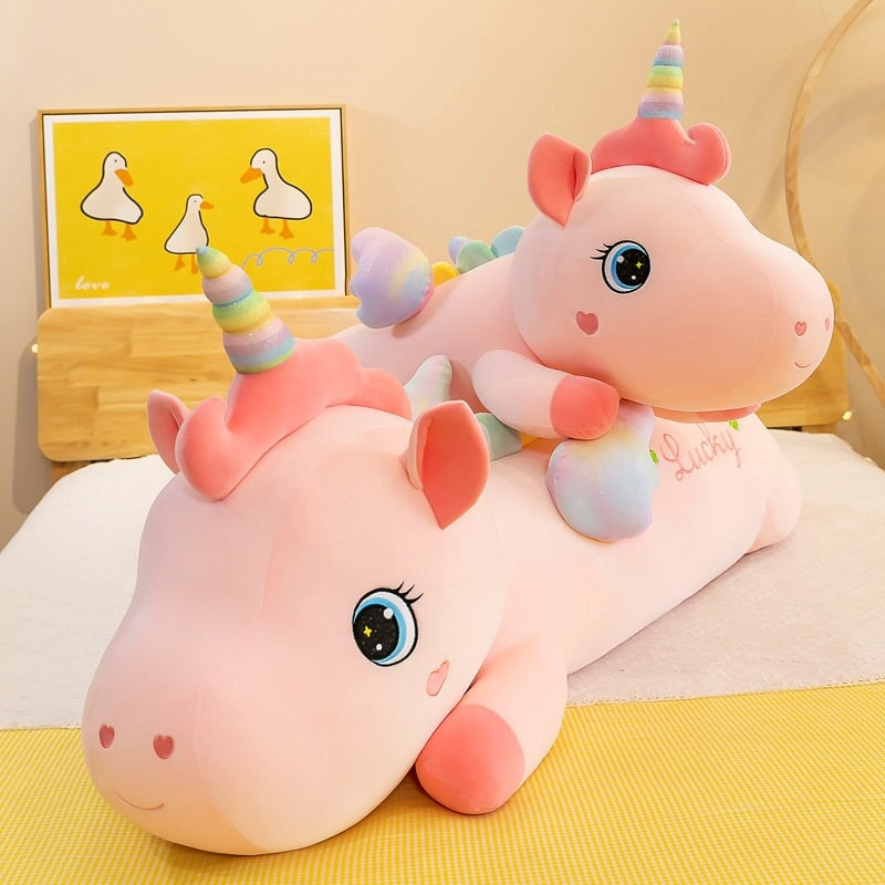 Cute Pink Unicorn Soft Toy