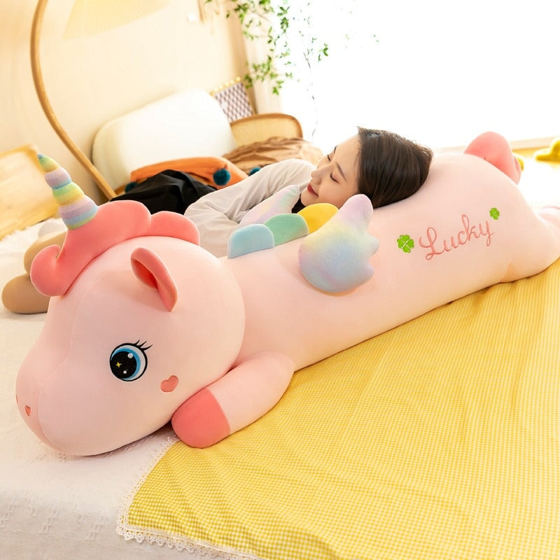 Cute Pink Unicorn Soft Toy