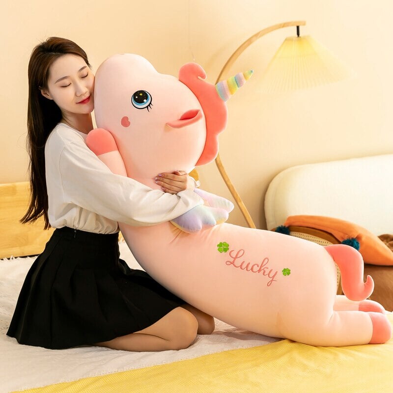 Cute Pink Unicorn Soft Toy