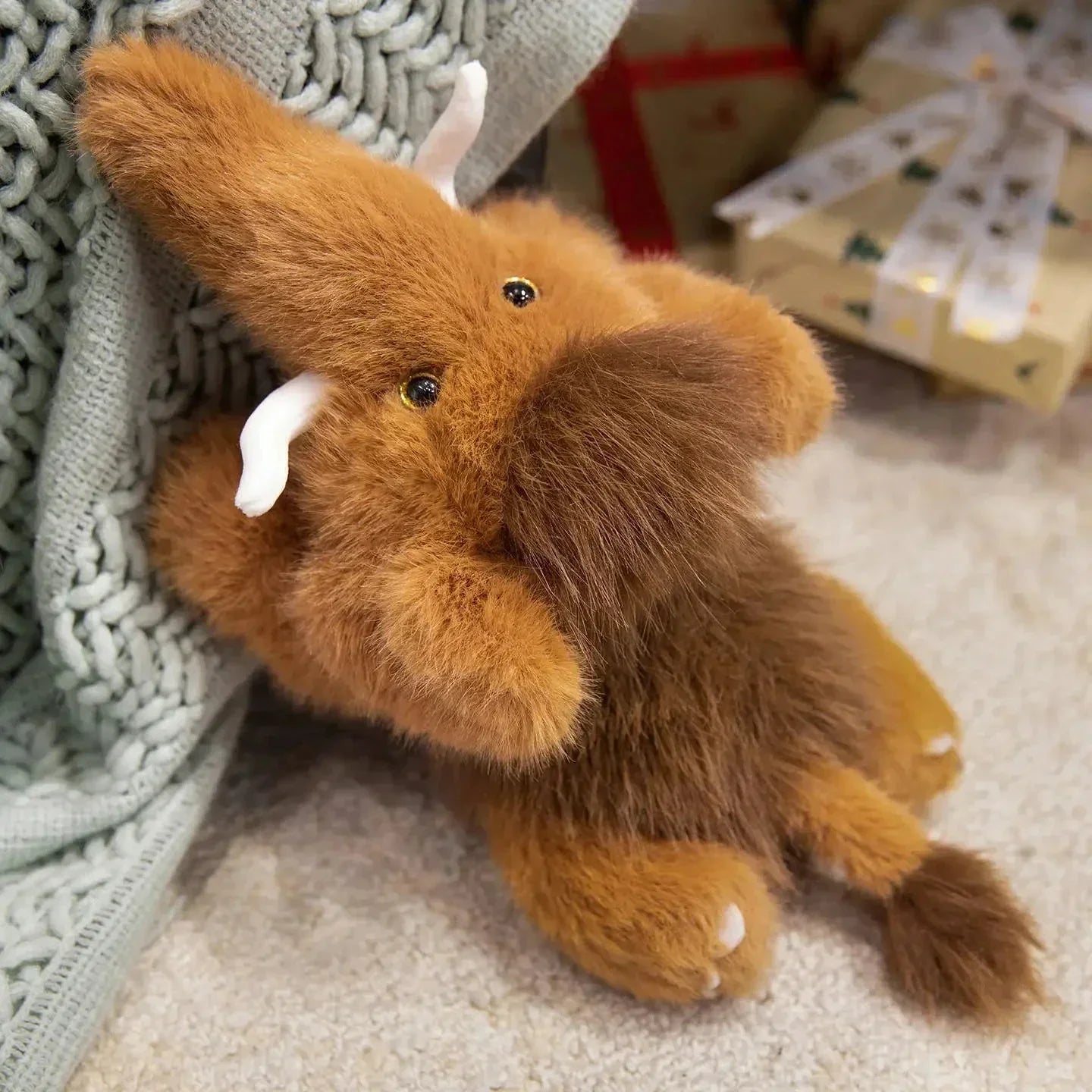 Cuddly Marmo Mammoth Soft Toy