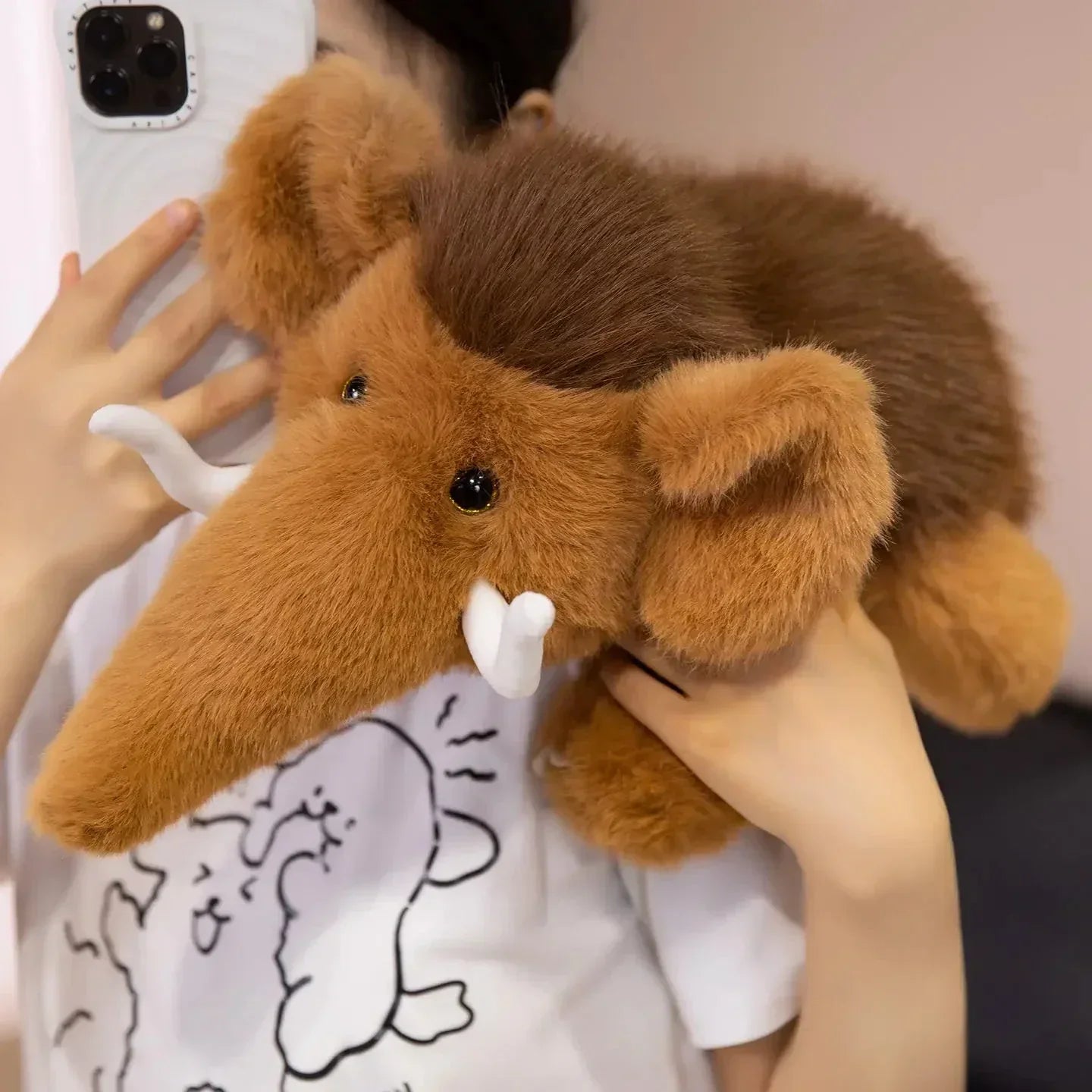 Cuddly Marmo Mammoth Soft Toy