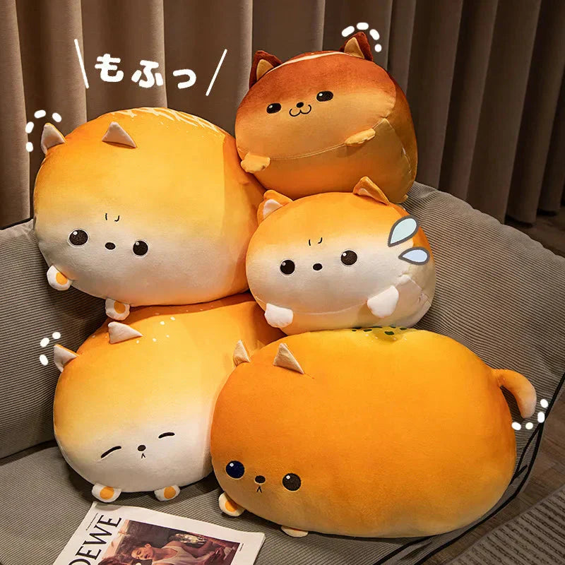 Cute Kitten Bread Figures Set