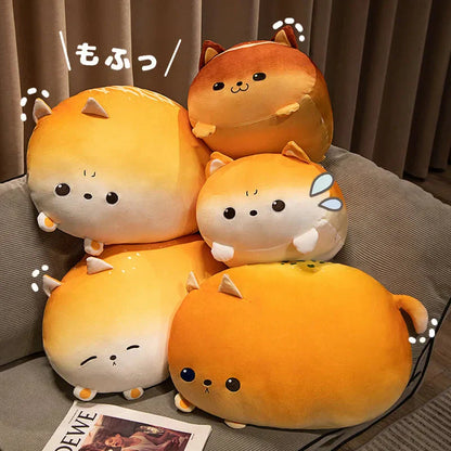 Cute Kitten Bread Figures Set