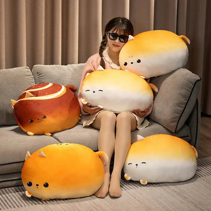 Cute Kitten Bread Figures Set