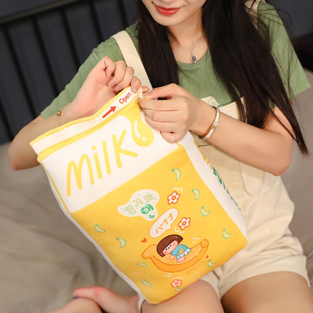 Cute Milk Box Soft Toy