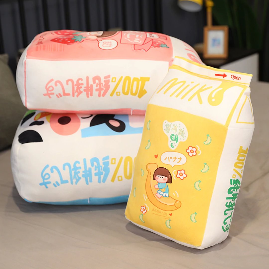 Cute Milk Box Soft Toy - Befez