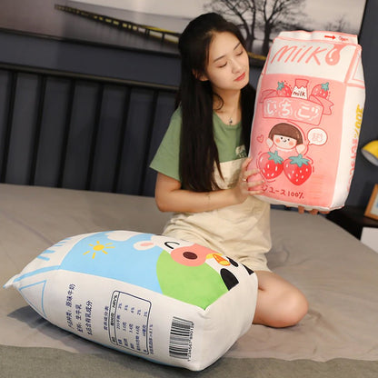 Cute Milk Box Soft Toy