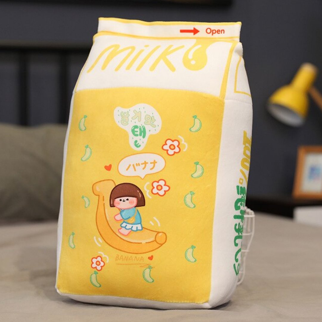 Cute Milk Box Soft Toy