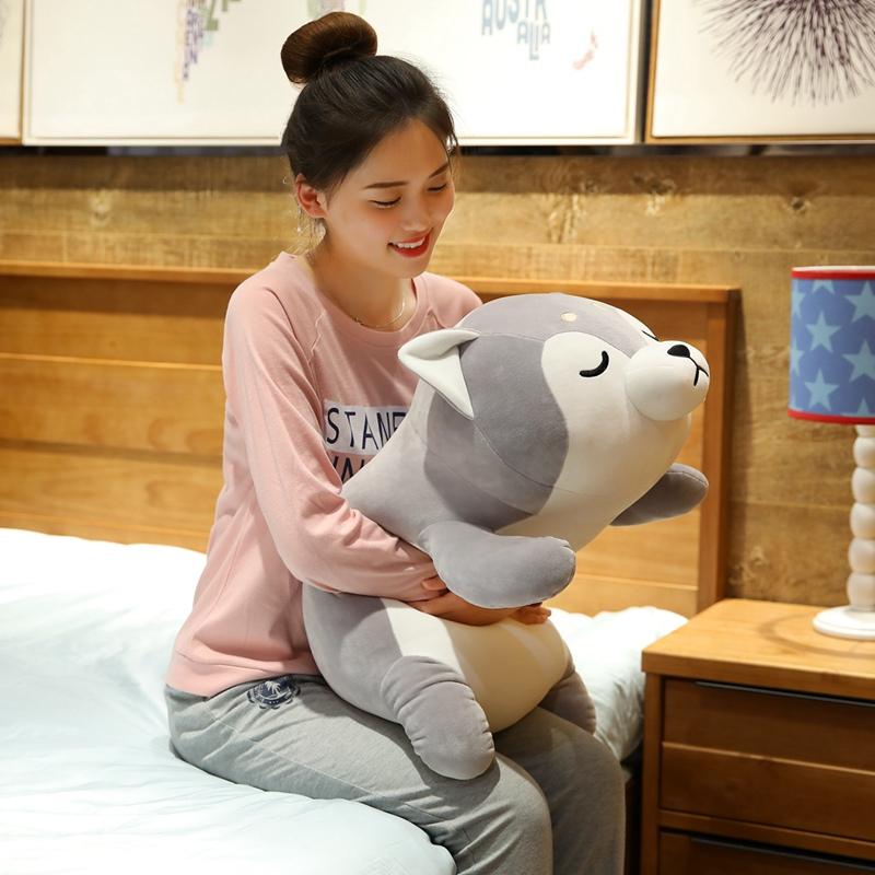 Cuddly Husky Teddy Plush Toy