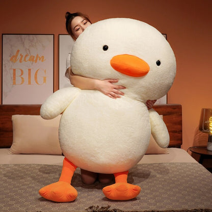 Adorable Soft White Duck Plush Toy