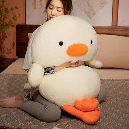 Adorable Soft White Duck Plush Toy
