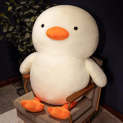 Adorable Soft White Duck Plush Toy