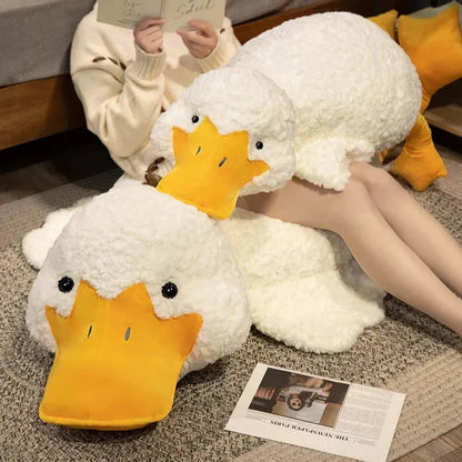 Big Soft White Duck Stuffed Animal Toy