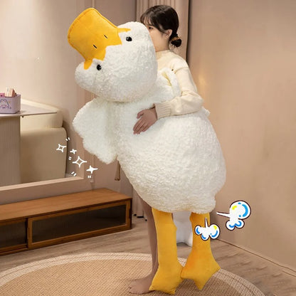 Big Soft White Duck Stuffed Animal Toy