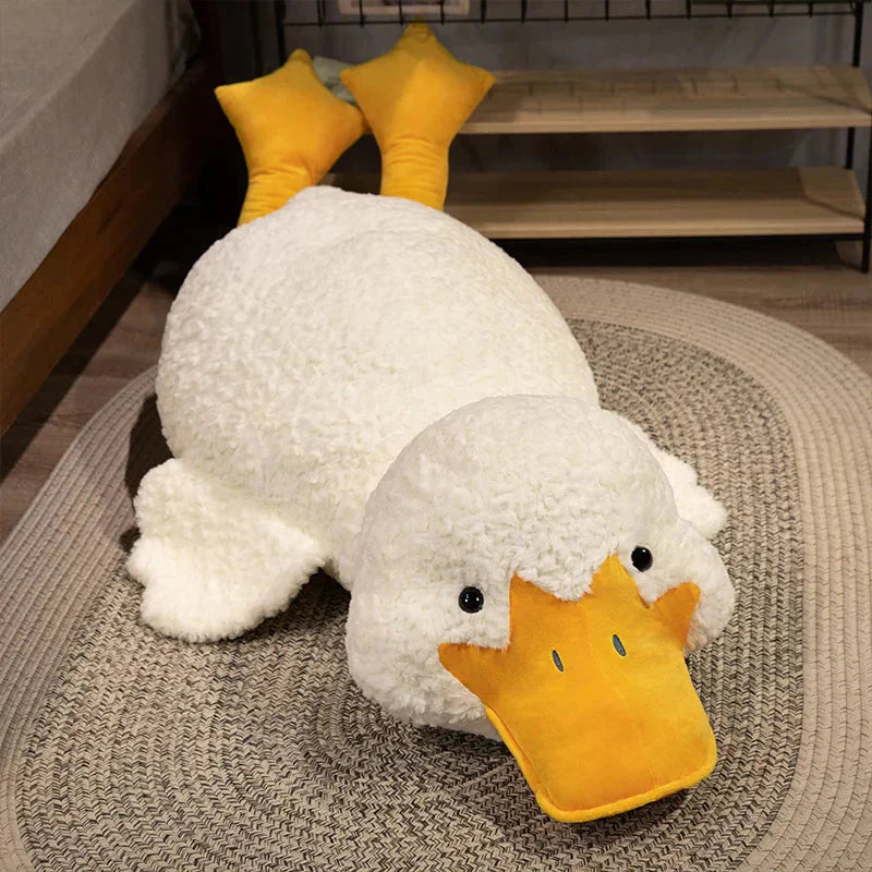 Big Soft White Duck Stuffed Animal Toy