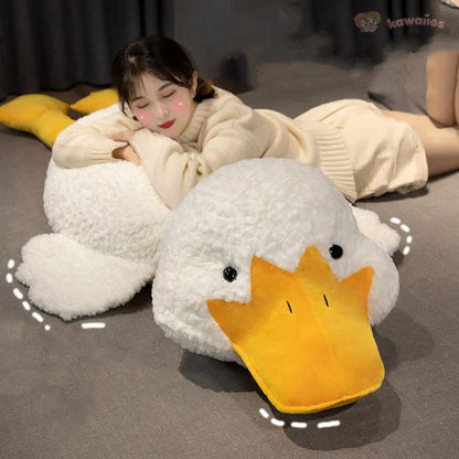 Big Soft White Duck Stuffed Animal Toy