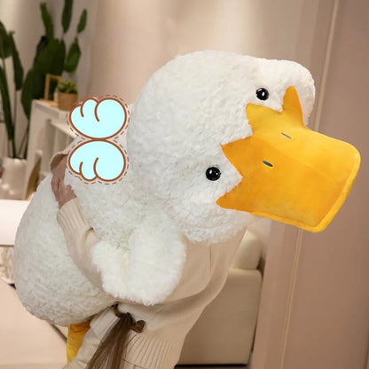 Big Soft White Duck Stuffed Animal Toy