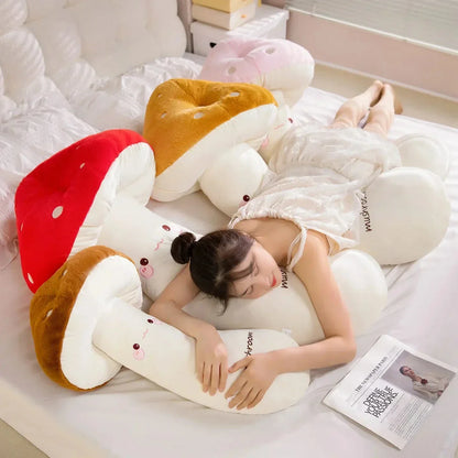 Cuddly Soft Mushroom Stuffed Toy Plushie