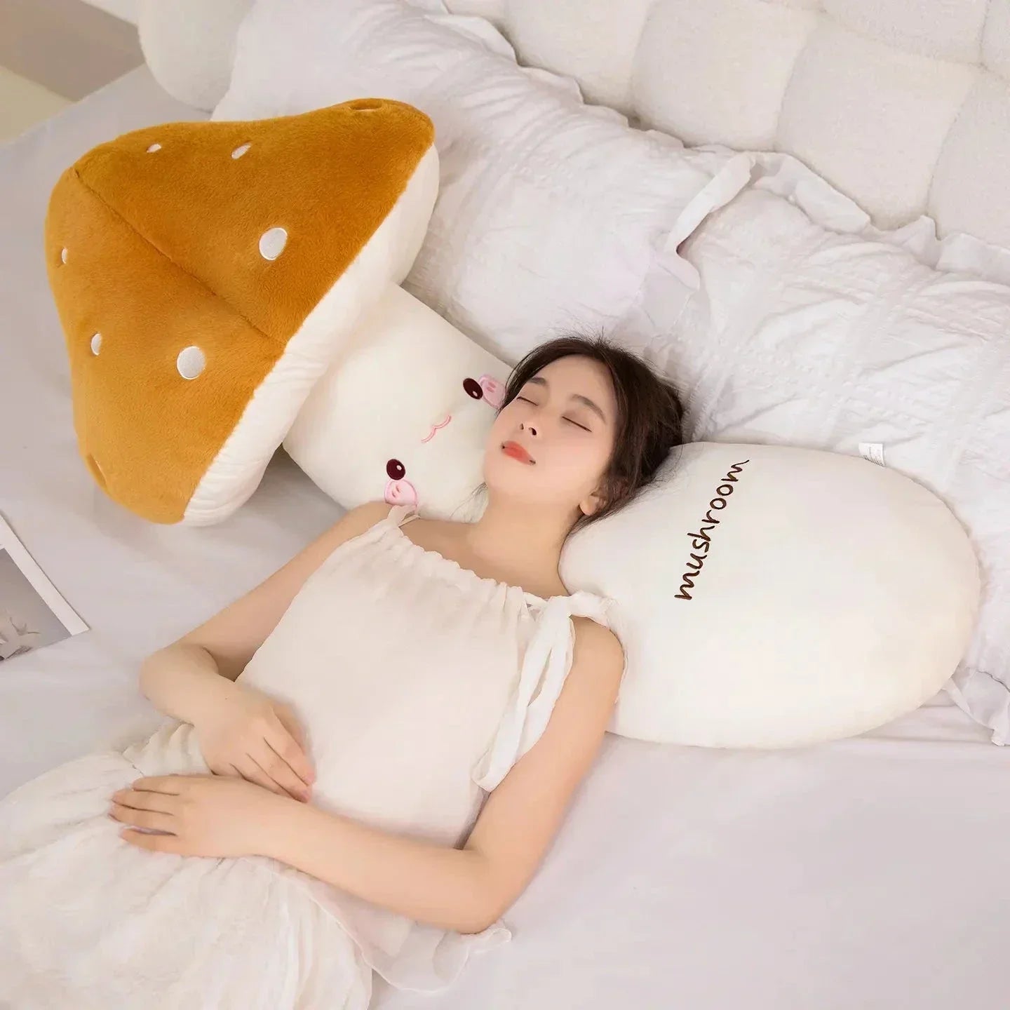 Cuddly Soft Mushroom Stuffed Toy Plushie - Befez