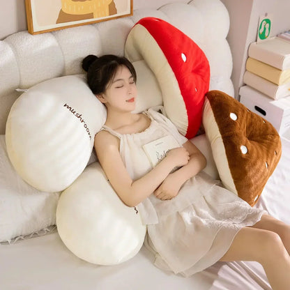 Cuddly Soft Mushroom Stuffed Toy Plushie