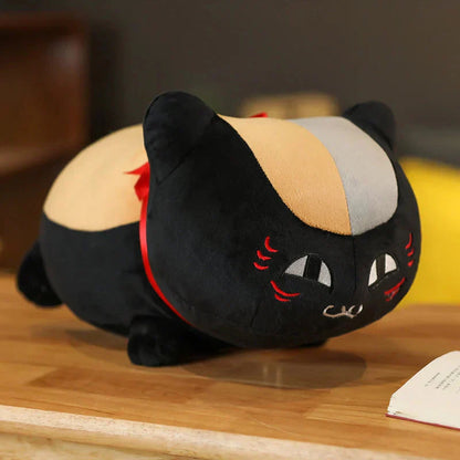 Cute Nyanko Cat Soft White Plush Toy