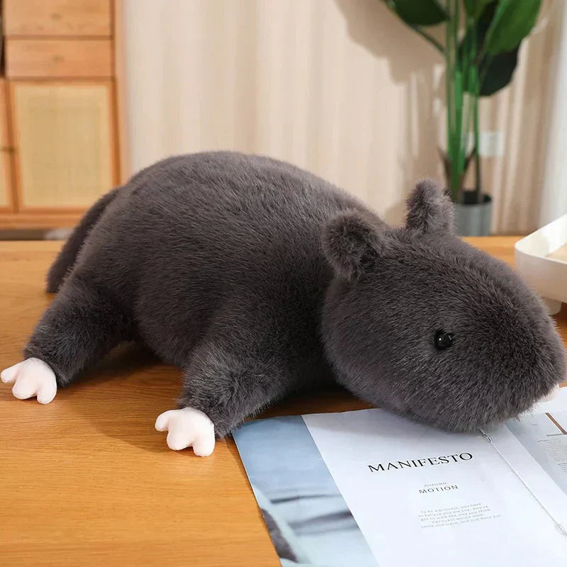 Cuddly Black Rat Soft Toy