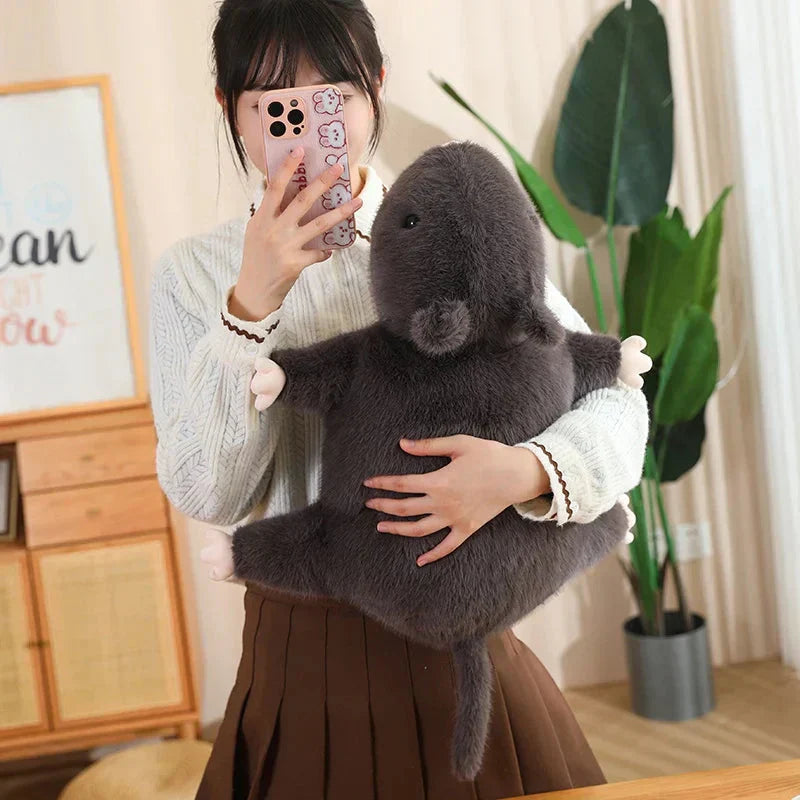 Cuddly Black Rat Soft Toy