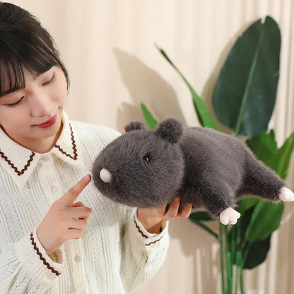 Cuddly Black Rat Soft Toy