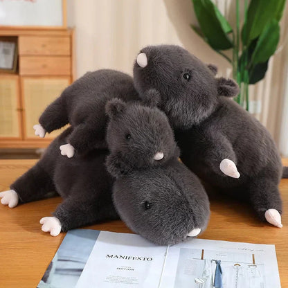 Cuddly Black Rat Soft Toy