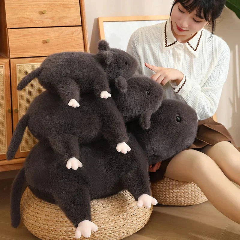 Cuddly Black Rat Soft Toy - Befez