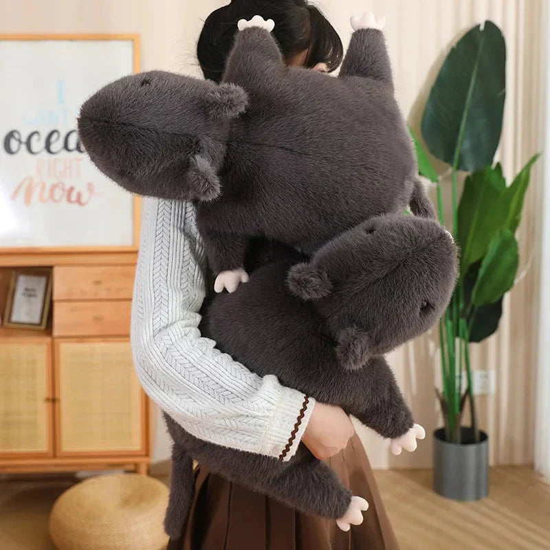 Cuddly Black Rat Soft Toy