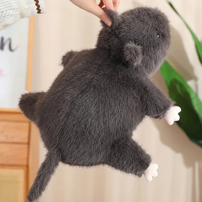 Cuddly Black Rat Soft Toy