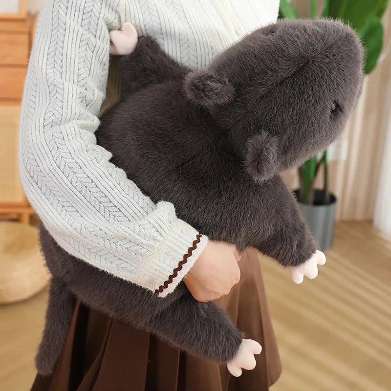 Cuddly Black Rat Soft Toy