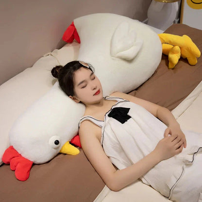 Big Soft Chicken Plush Toy
