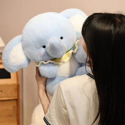 Cute Soft Blue Elephant Stuffed Toy