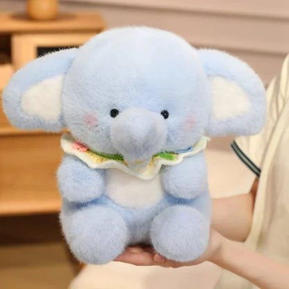 Cute Soft Blue Elephant Stuffed Toy