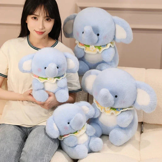 Cute Soft Blue Elephant Stuffed Toy - Befez