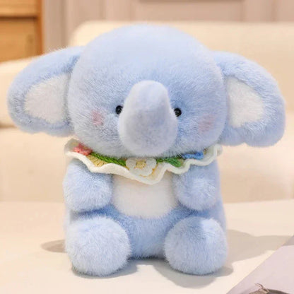 Cute Soft Blue Elephant Stuffed Toy