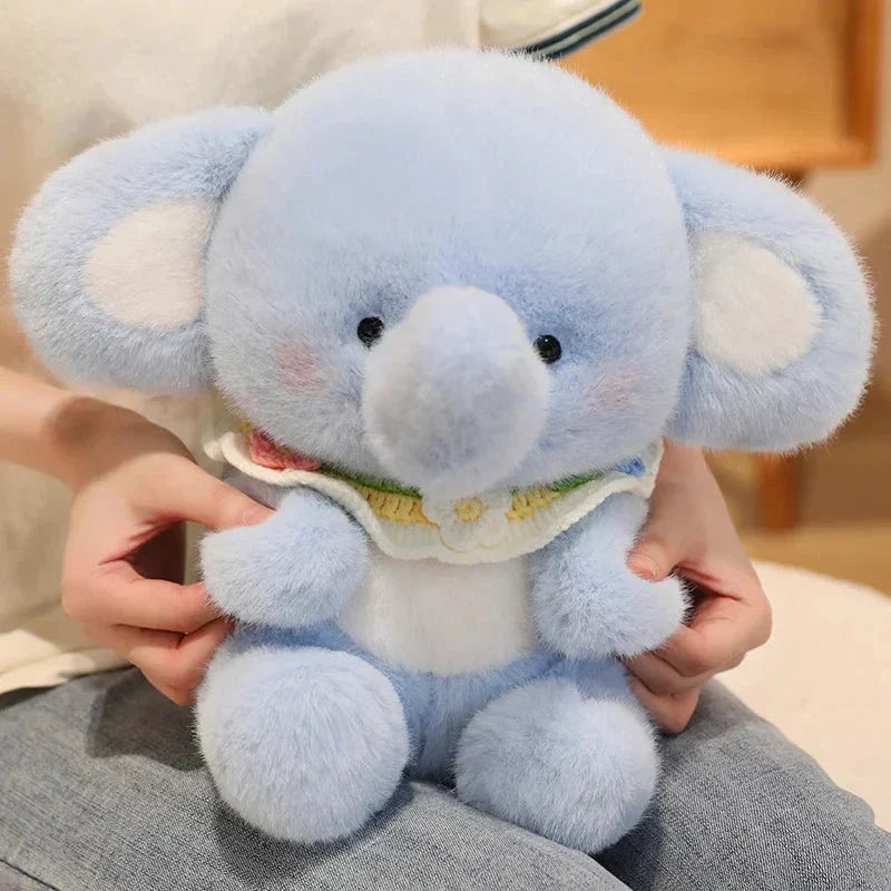 Cute Soft Blue Elephant Stuffed Toy