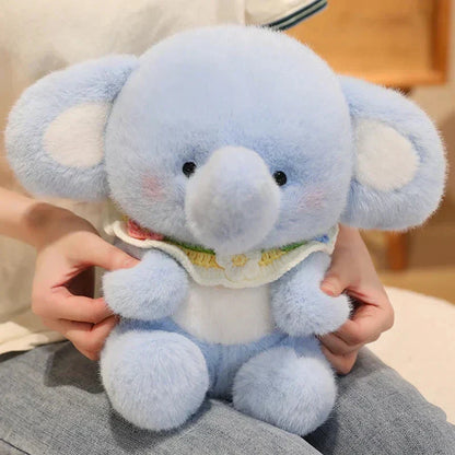 Cute Soft Blue Elephant Stuffed Toy