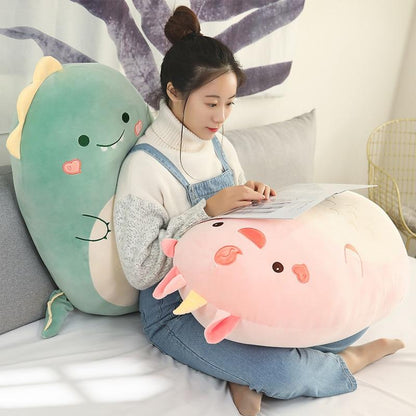 Cute Fluffy Pancake Soft Toy