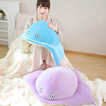 Soft Pastel Colorful Shark Plush Toys