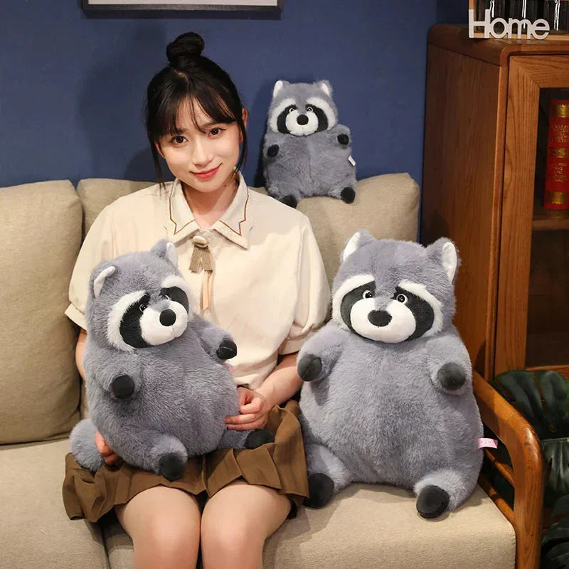 Cute Raccoon Soft Plush Toy