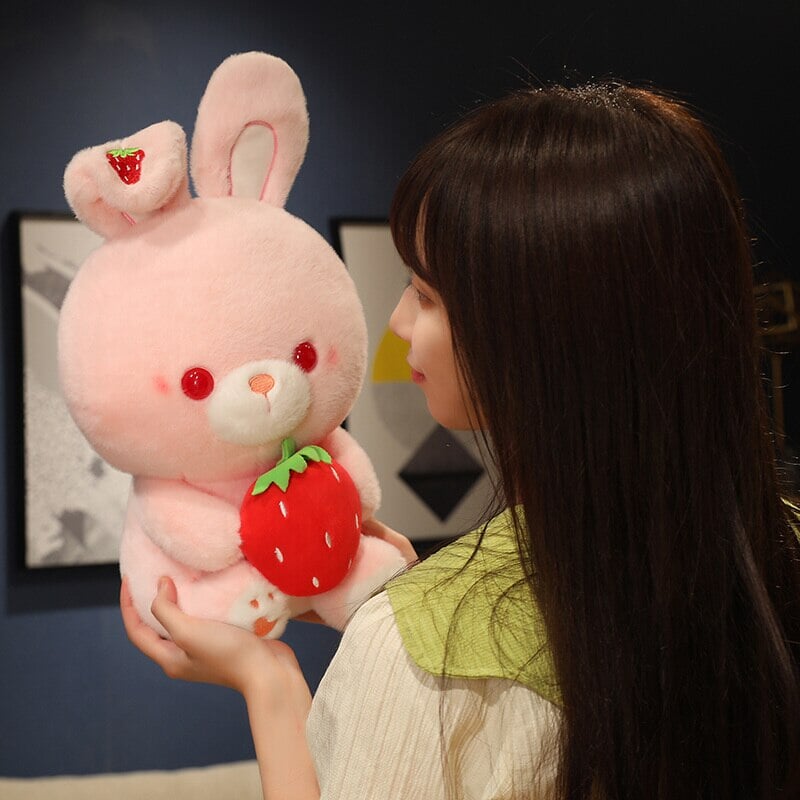 Cute Pink Bunny Soft Toy Plush