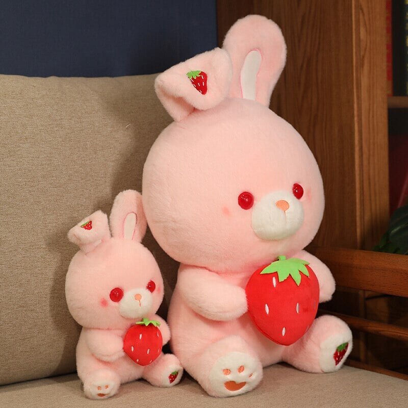 Cute Pink Bunny Soft Toy Plush