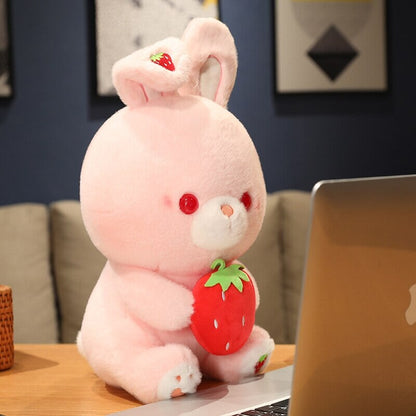 Cute Pink Bunny Soft Toy Plush