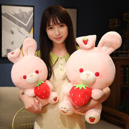 Cute Pink Bunny Soft Toy Plush