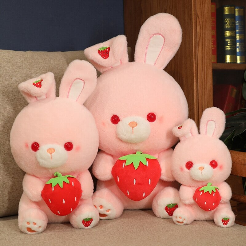 Cute Pink Bunny Soft Toy Plush