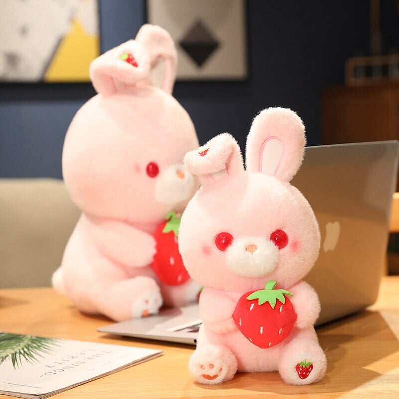 Cute Pink Bunny Soft Toy Plush