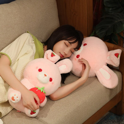 Cute Pink Bunny Soft Toy Plush